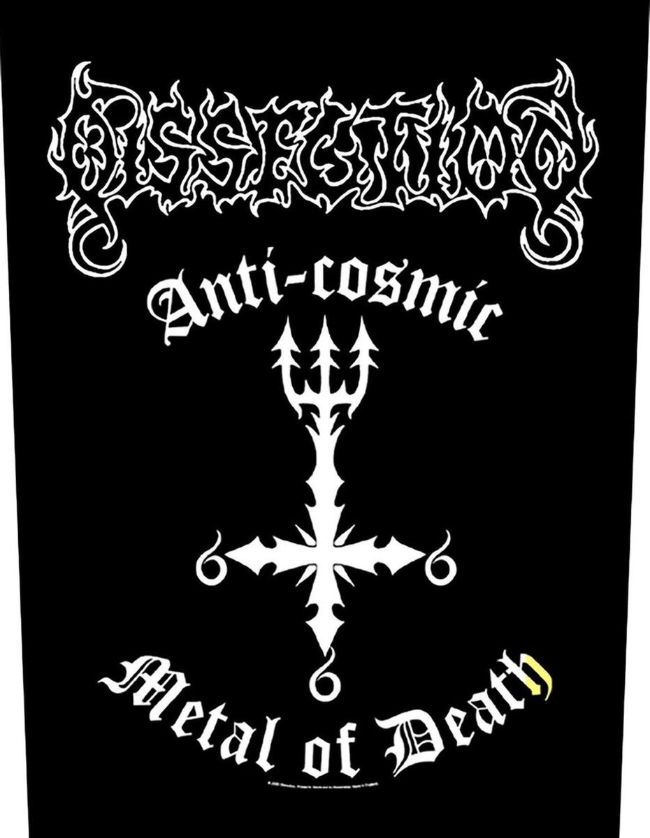 Dissection | Anti Cosmic | Grote rugpatch